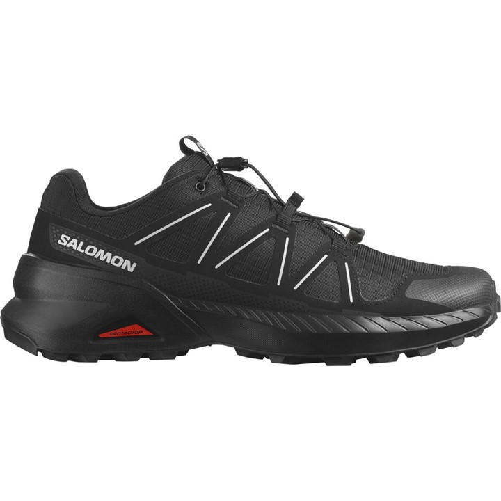 Salomon Men's Black Speedcross Peak Trail Running Shoes in Size 9.5, Sports Direct