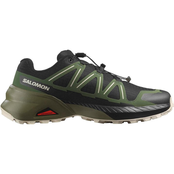 Salomon Men's Black Speedcross Peak Trail Running Shoes in Size 9.5, Sports Direct