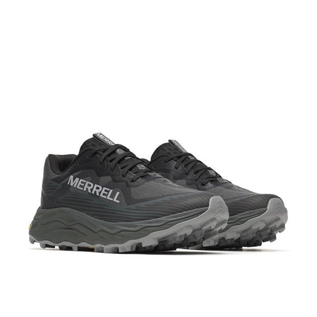 Black - Merrell - Mens Merrel Agility 6 Trail Running Shoes