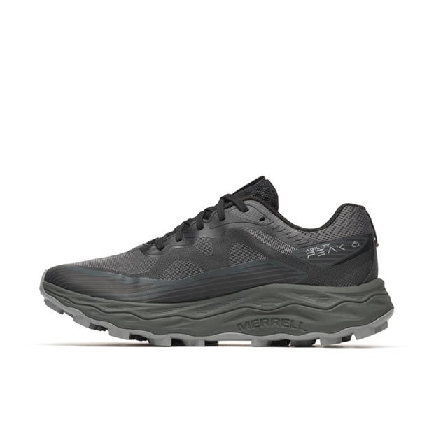 Black - Merrell - Mens Merrel Agility 6 Trail Running Shoes