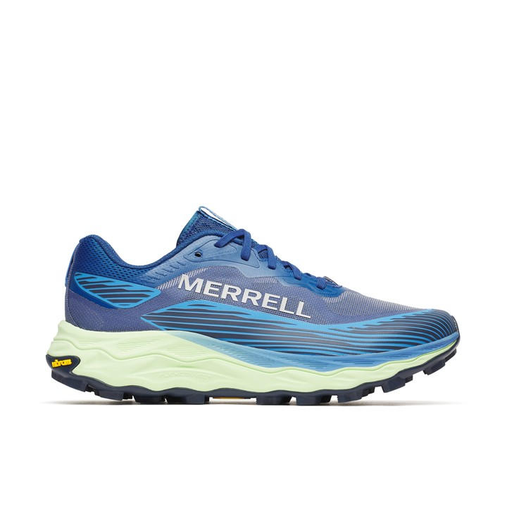 Merrell Men's Blue Merrel Agility 6 Trail Running Shoes in Size 7, Sports Direct
