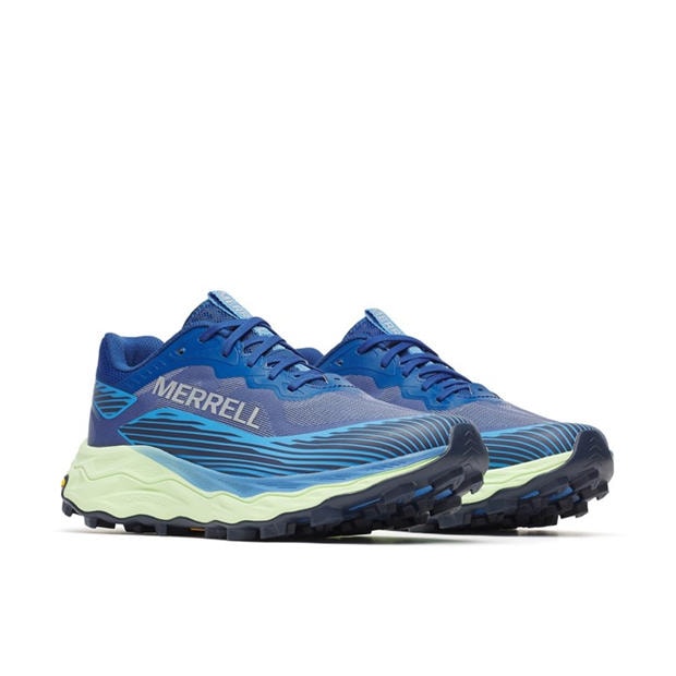 Dark Blue - Merrell - Mens Merrel Agility 6 Trail Running Shoes