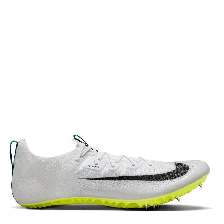 Nike Men's White Zoom Superfly Elite Trainer Track Running Spikes in Size 9, Sports Direct