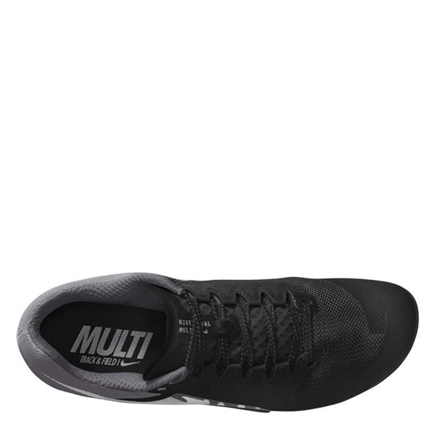 Black/Metallic - Nike - Men's Zoom Rival Multi Trainer Track Running Spikes