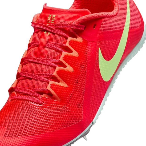 Red - Nike - Men's Zoom Rival Multi Trainer Track Running Spikes