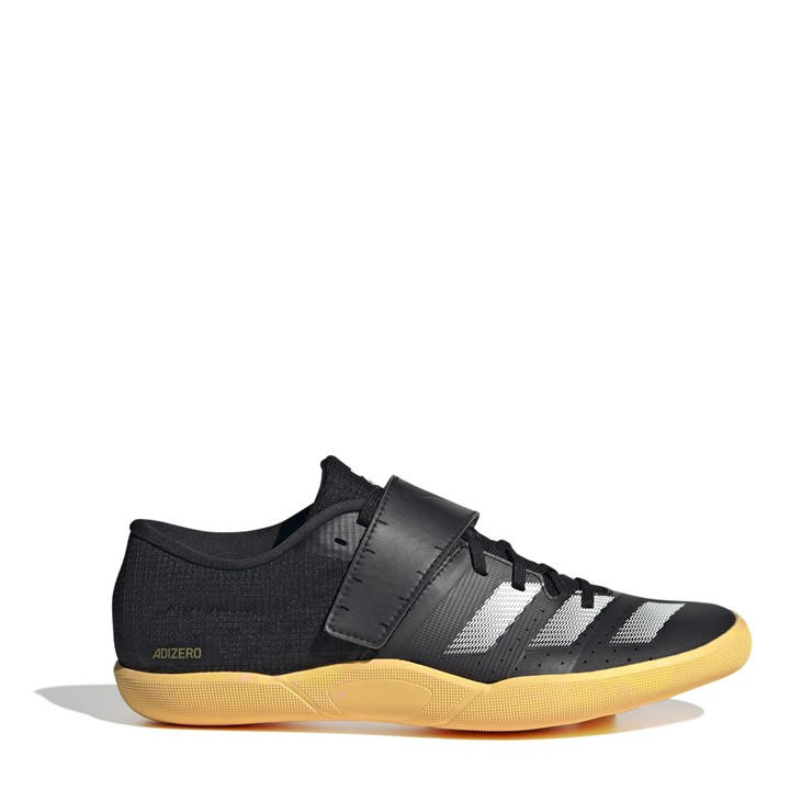 Adidas Boys Black Adizero Throws Running Spikes  in Size 5, Sports Direct