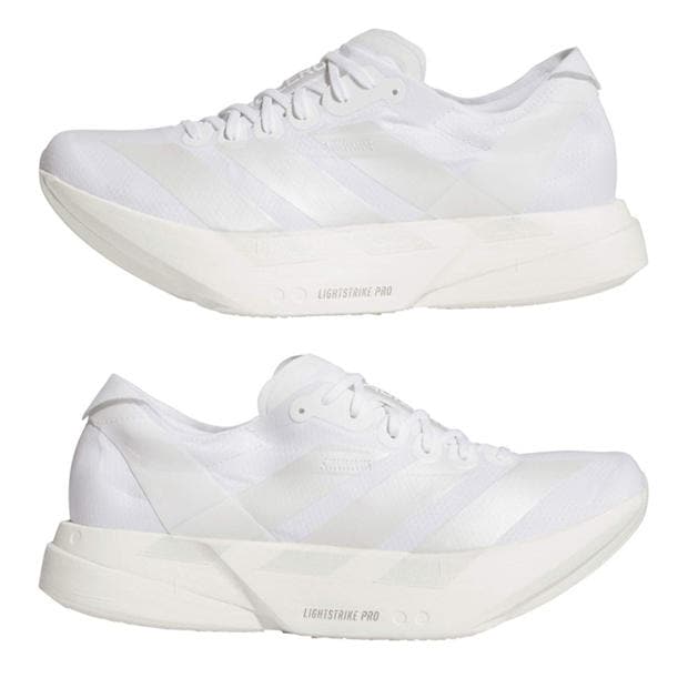Ftwr White - adidas - Men's Adizero Adios Pro 4 Track Running Shoes