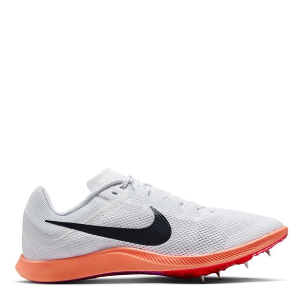 White/Obsidian - Nike - Men's Zoom Rival Distance Track Running Spikes
