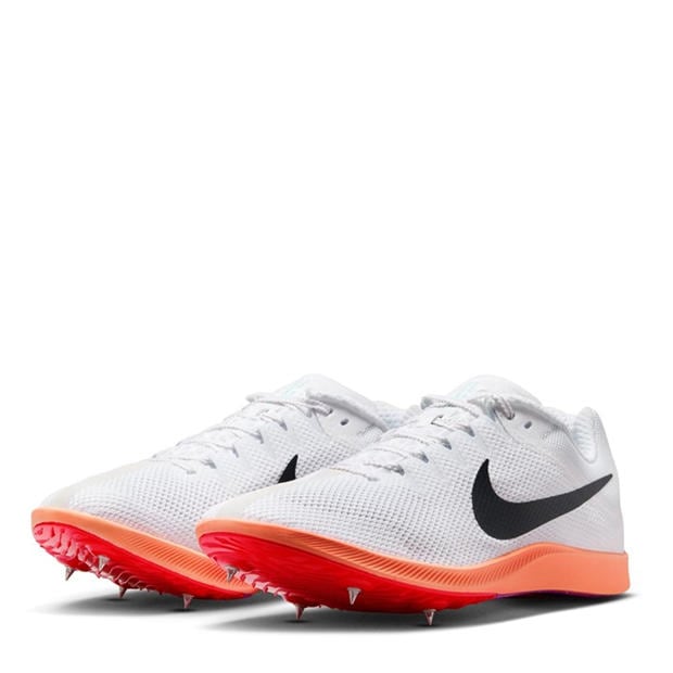 White/Obsidian - Nike - Men's Zoom Rival Distance Track Running Spikes