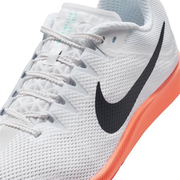 White/Obsidian - Nike - Men's Zoom Rival Distance Track Running Spikes