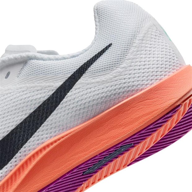 White/Obsidian - Nike - Men's Zoom Rival Distance Track Running Spikes