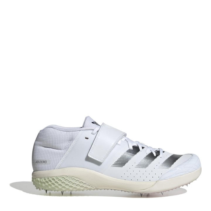 Adidas Men's White Adizero Javelin Running Spike in Size 13.5, Sports Direct