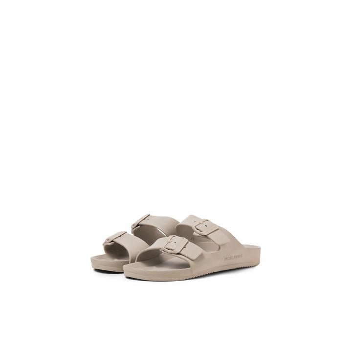 Jack And Jones Men's Cream Pisa Moulded Flat Sandals in Size 9, Sports Direct