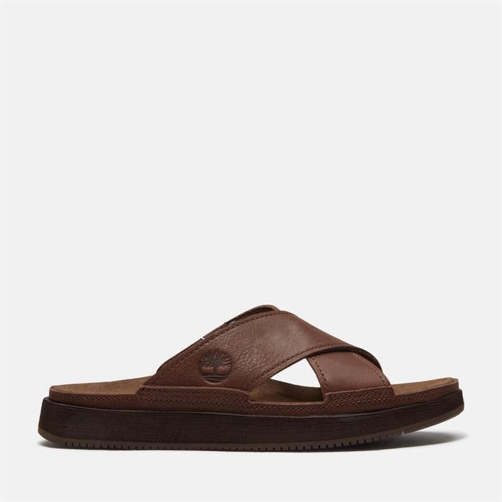Timberland Men's Brown Flat Sandals in Size 8, Sports Direct