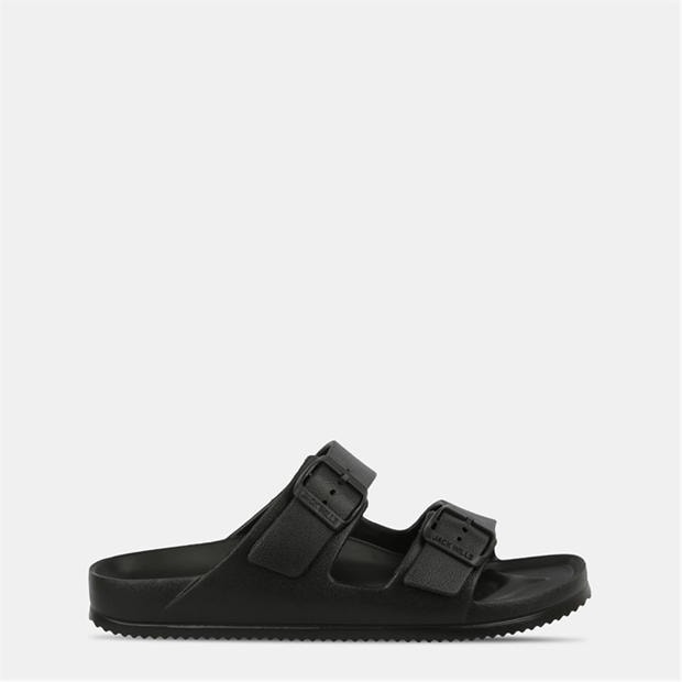 Black - Jack Wills - Two Strap Sandals