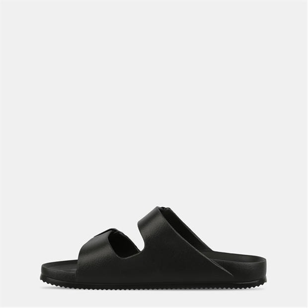 Black - Jack Wills - Two Strap Sandals