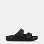 Black - Jack Wills - Two Strap Sandals