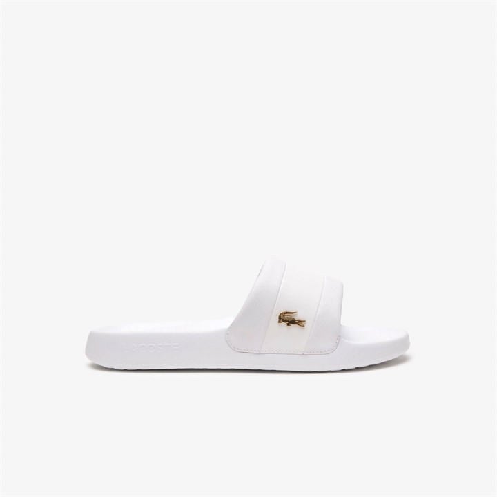 Lacoste Men's Black Serve Metal Slides in Size 8, Sports Direct