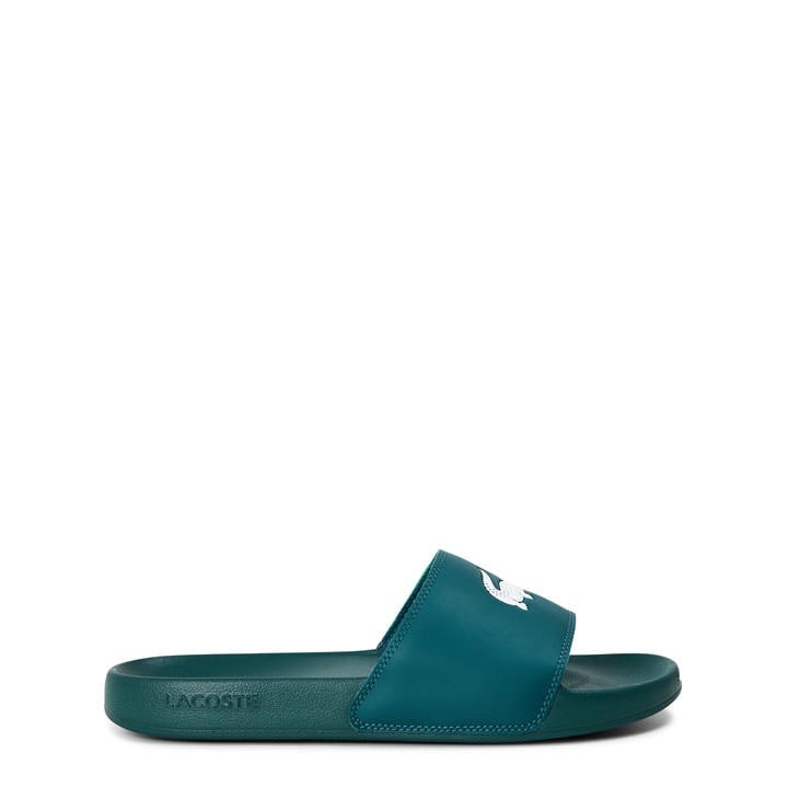 Lacoste Men's Green Serve Pool Slides in Size 9, Sports Direct