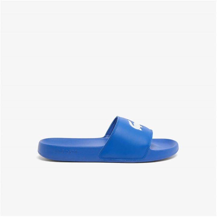 Lacoste Men's Blue Serve Pool Slides in Size 9, Sports Direct