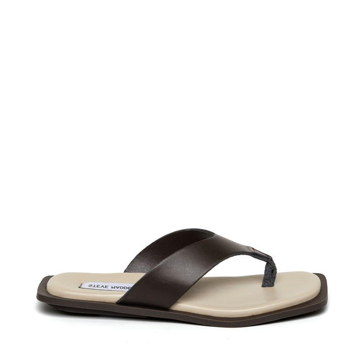 Steve Madden Women's Brown Splash B Flip Flops in Size 5, Sports Direct