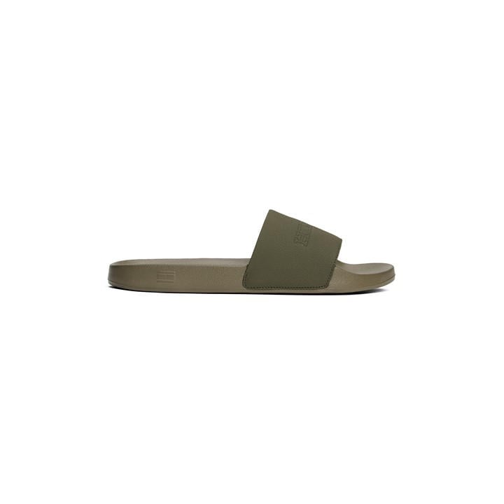 Tommy Hilfiger Men's Green Slip-On Rubber Pool Sliders in Size 7, Sports Direct