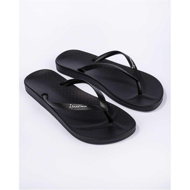 Ipanema Women's Black Anat Colours Flip Flops in Size 5, Sports Direct