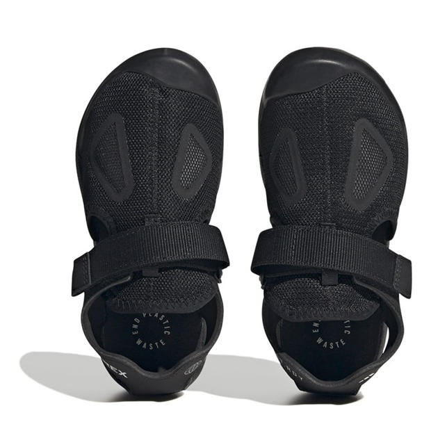 Core Black - adidas - Terrex Captain Toey 2.0 K Walking Sandals Boys