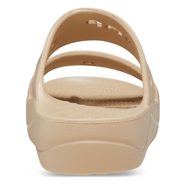Crocs Women's Beige Baya Flat Sandals in Size 7, Sports Direct