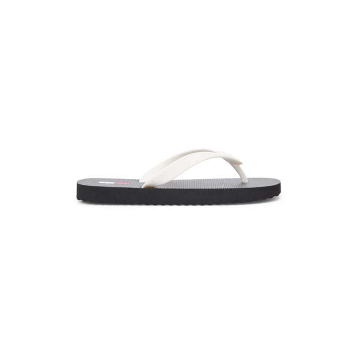 Tommy Jeans Women's Black Flip Flops in Size 4, Sports Direct