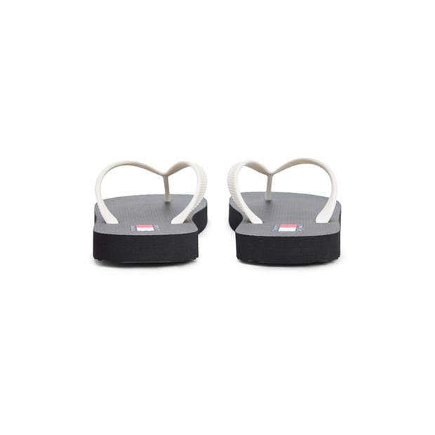 Black/Ecru - Tommy Jeans - Women's Flip Flops