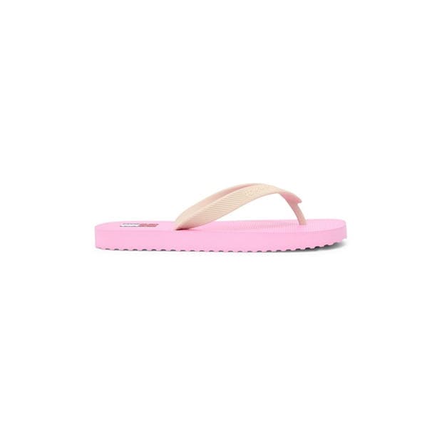Synth Pink/Wht - Tommy Jeans - Women's Flip Flops