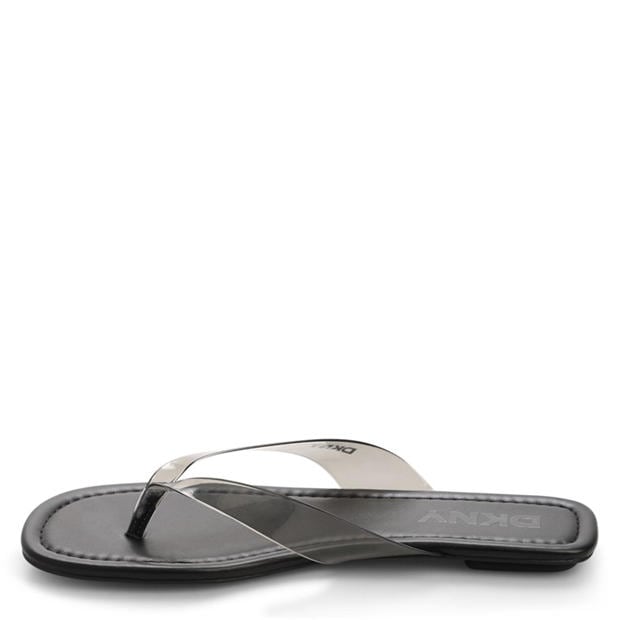 Black - DKNY - Women's Hampton Flip Flops