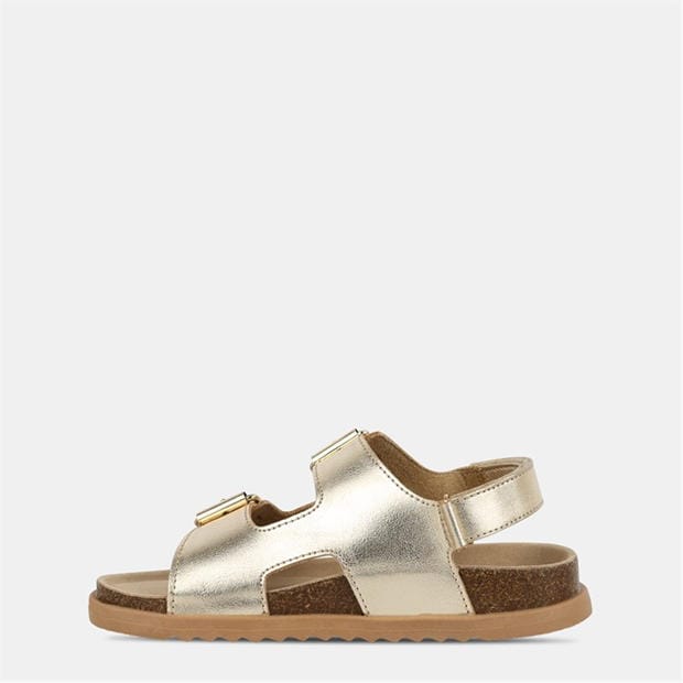 Gold - Jack Wills - Kids' Slip On Flat Sandals