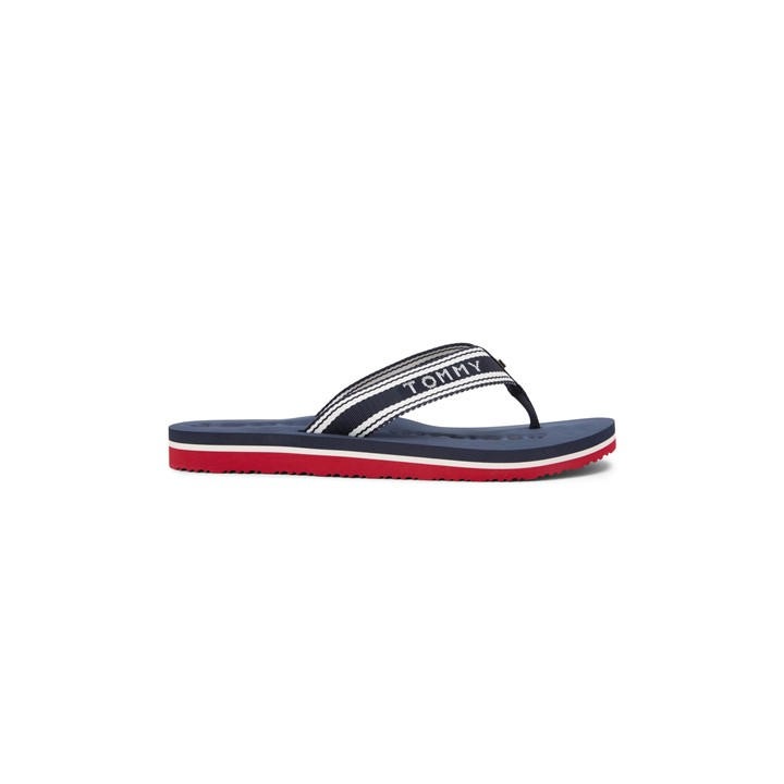 Tommy Hilfiger Women's Blue Flip Flops in Size 8, Sports Direct