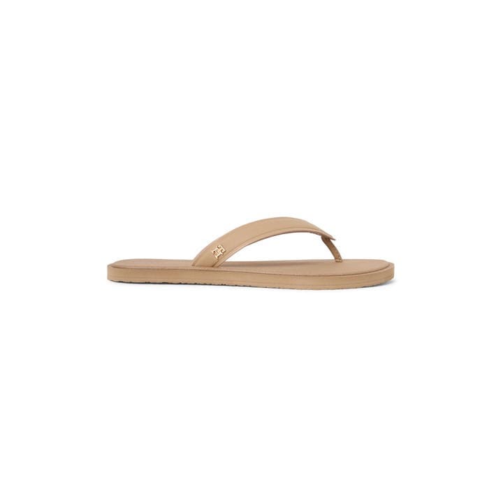 Tommy Hilfiger Women's Brown Flip Flops in Size 5, Sports Direct