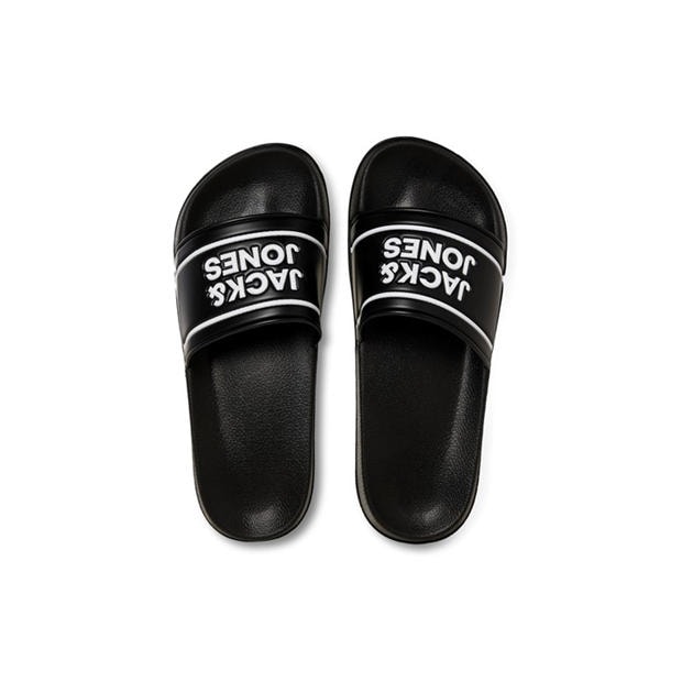 Anthracite - Jack and Jones - Men's Pool Sliders