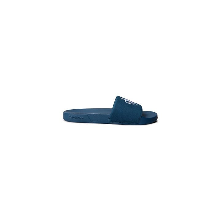 Calvin Klein Men's Blue Pool Sliders in Size 11, Sports Direct
