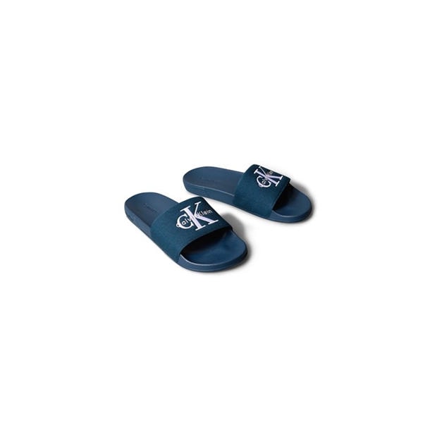 Ck Navy - CALVIN KLEIN - Men's Pool Sliders
