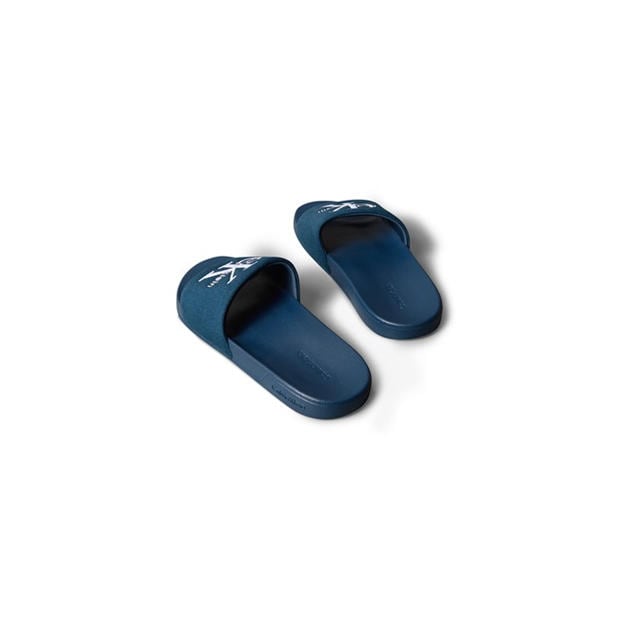 Ck Navy - CALVIN KLEIN - Men's Pool Sliders