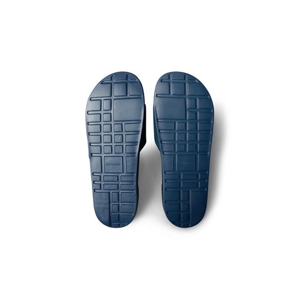 Ck Navy - CALVIN KLEIN - Men's Pool Sliders