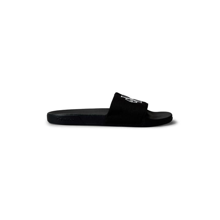Calvin Klein Men's Black Pool Sliders in Size 7, Sports Direct