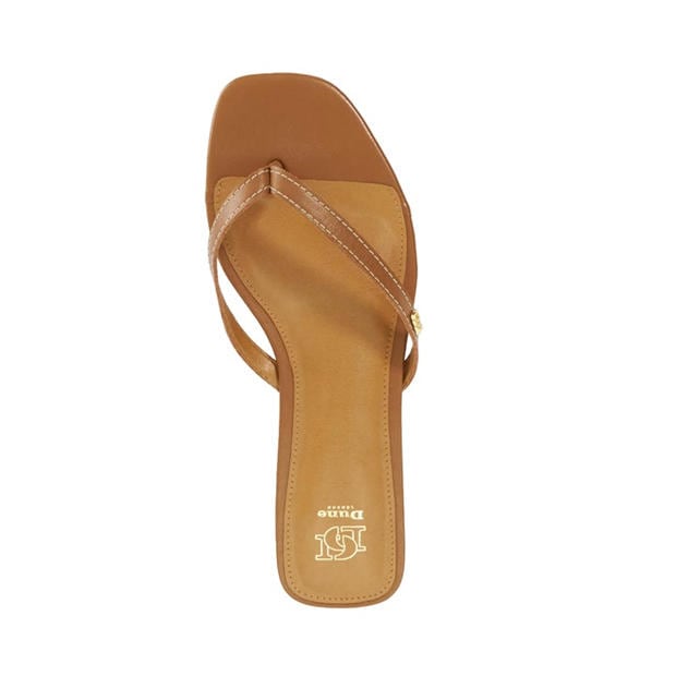 Tan - Dune London - Women's Lasslie Flip Flops