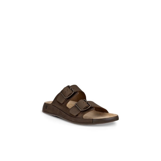 Nutmeg Brown - Ecco - Men's Flat Sandals
