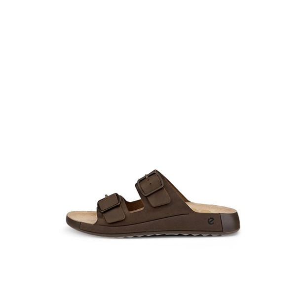 Nutmeg Brown - Ecco - Men's Flat Sandals