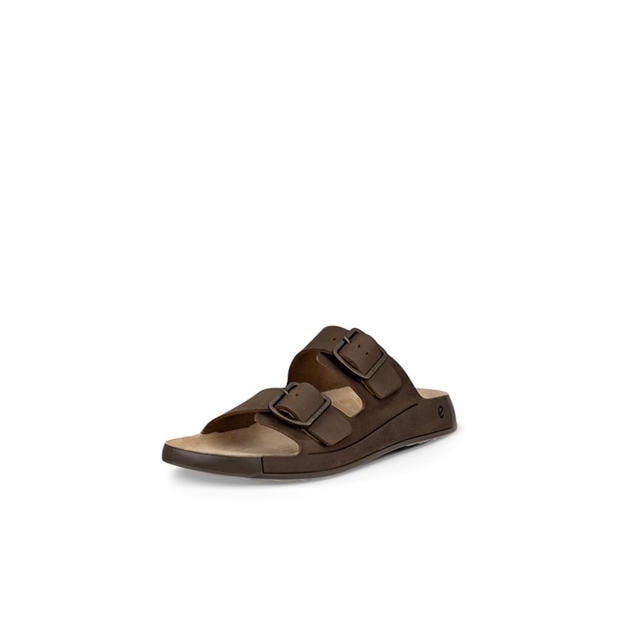 Nutmeg Brown - Ecco - Men's Flat Sandals