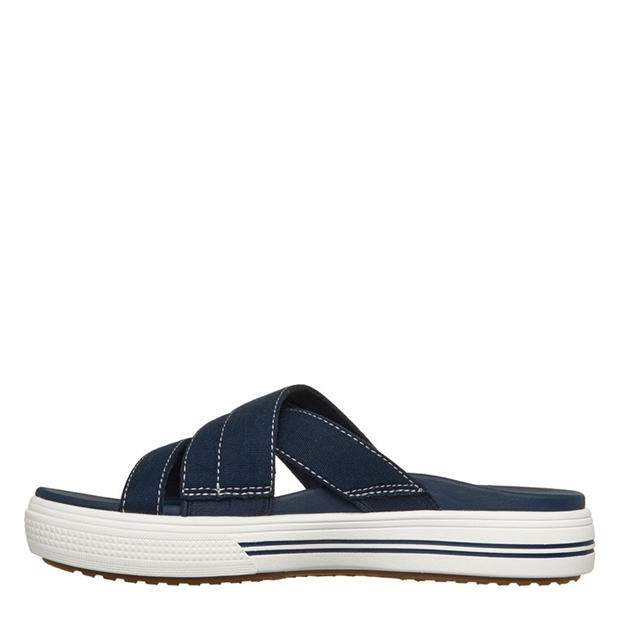 Navy - Skechers - Women's Arch Fit Arcade Flat Sandal