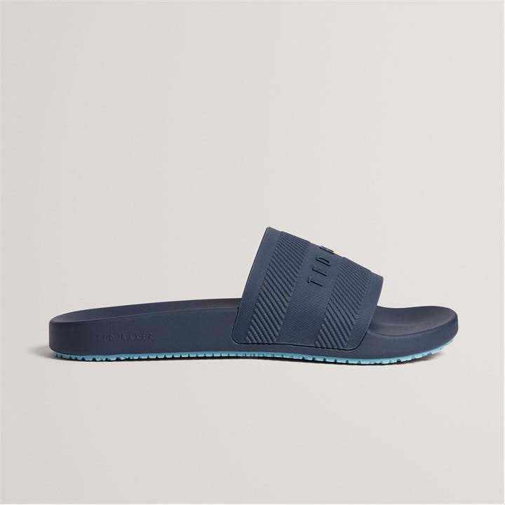 Ted Baker Men's Blue Pool Sliders in Size 7, Sports Direct