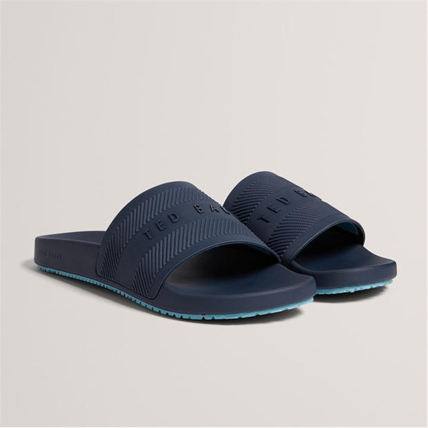 NAVY - Ted Baker - Mens Pool Sliders