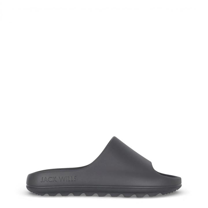 Jack Wills  Grey Chunky Sliders Mens in Size 11, Sports Direct